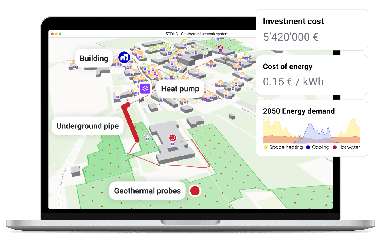 Software Planeto per la progettazione di reti termiche
