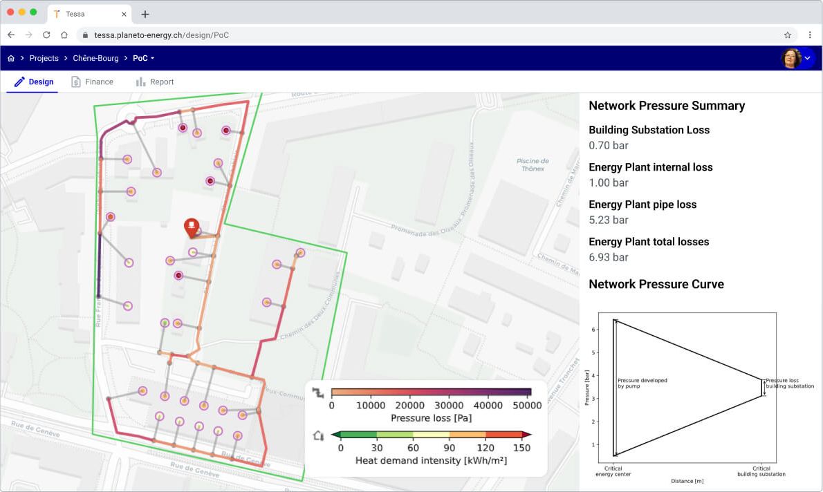 Simulation hydraulique – pertes de charge